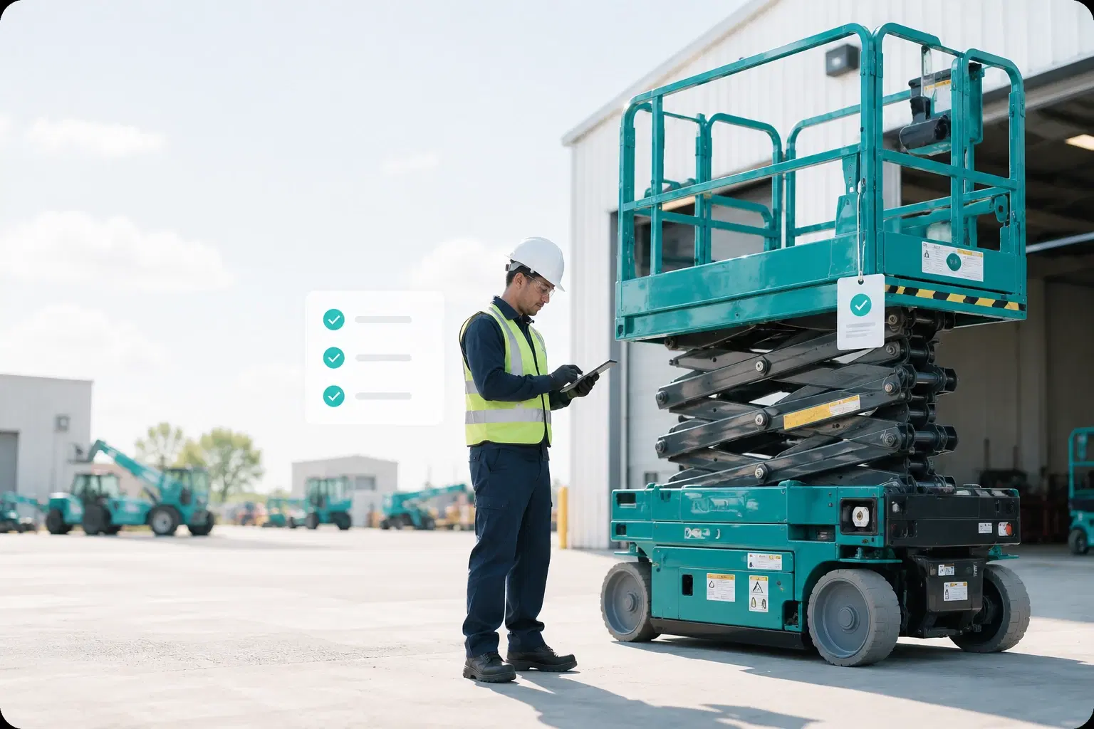 equipment rental management